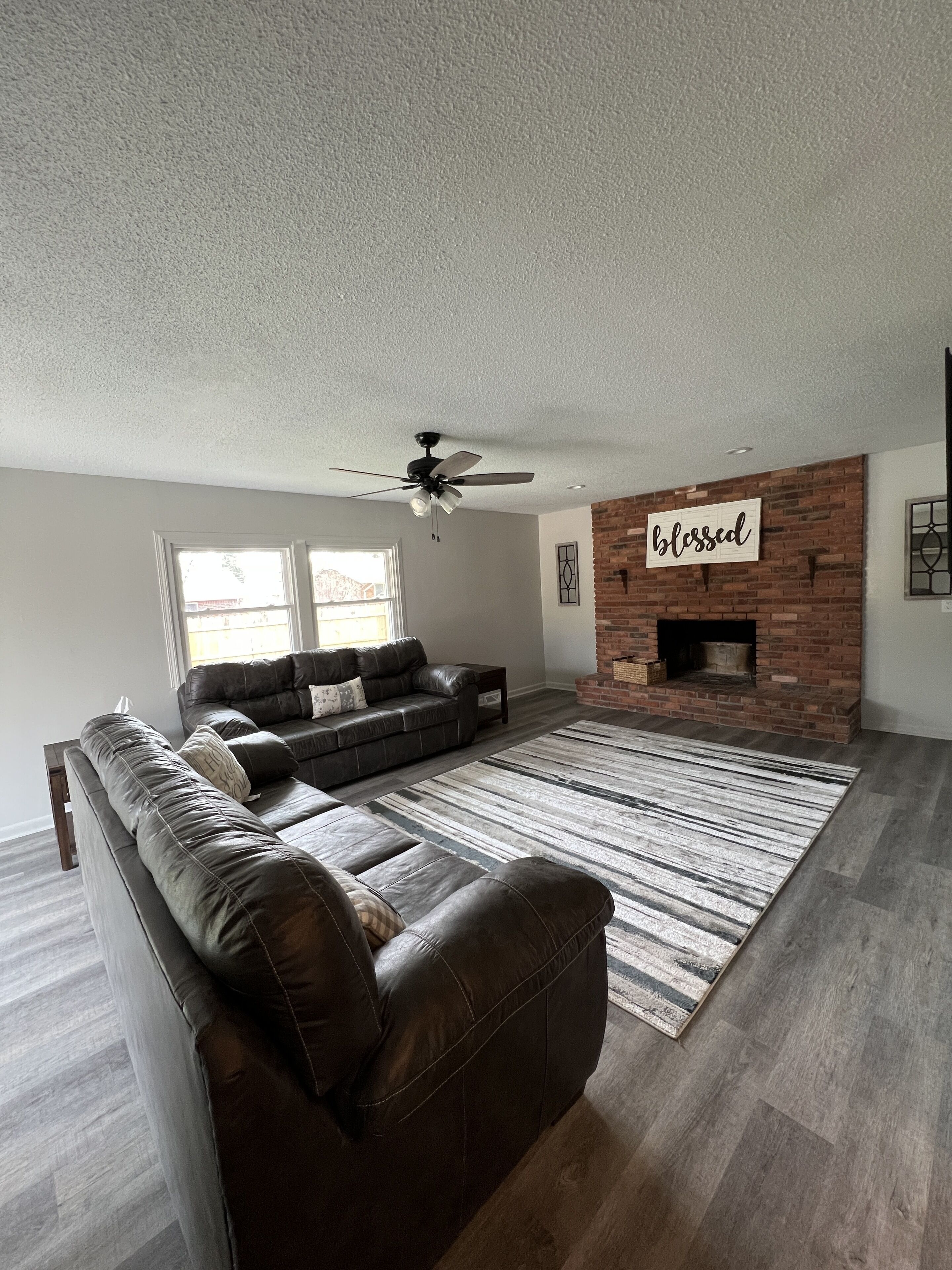 TV connectée, cheminée