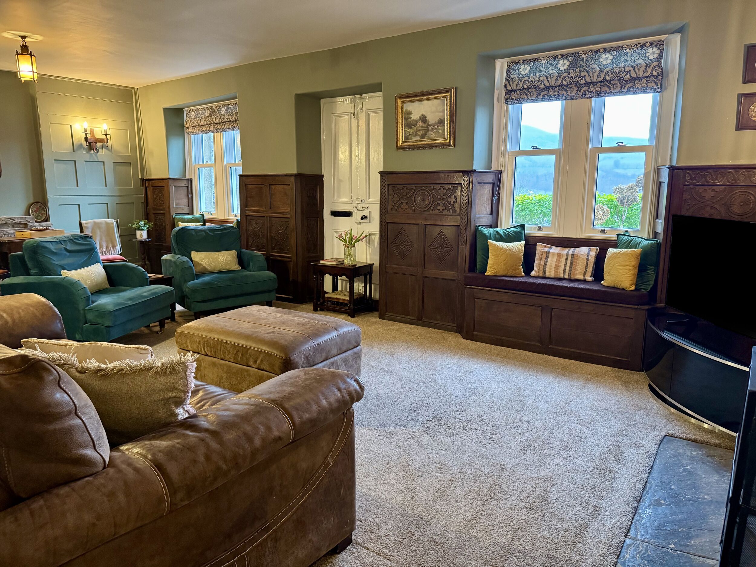 كوخ | منطقة المعيشة