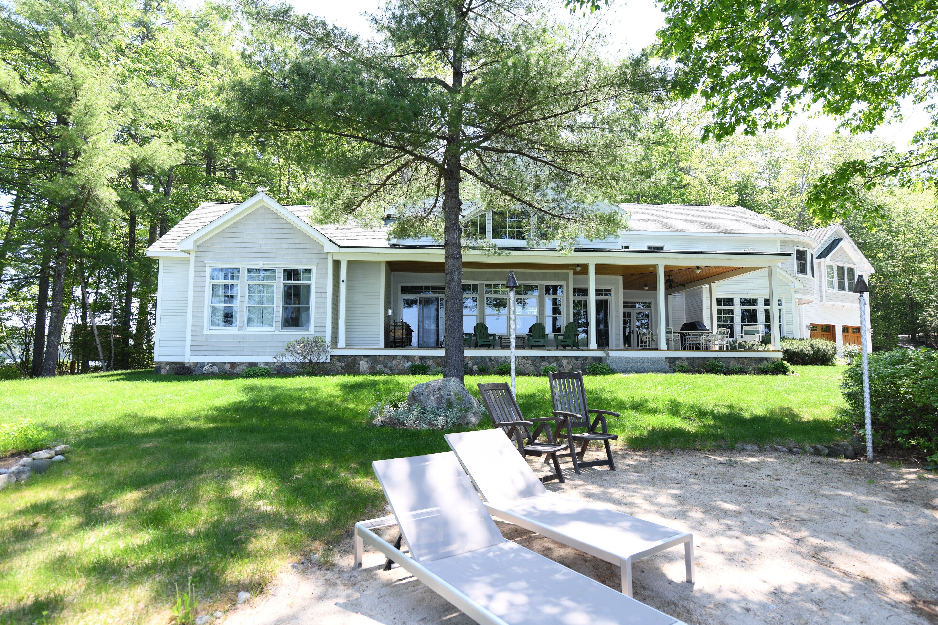 Amazing 5000 sq. ft. home on Long Lake with beautiful sandy beach!