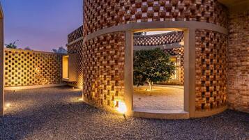 Enceinte de l’hébergement