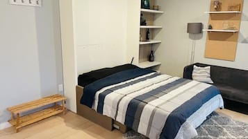 2 chambres, fer et planche Ă repasser, Wi-Fi, draps fournis