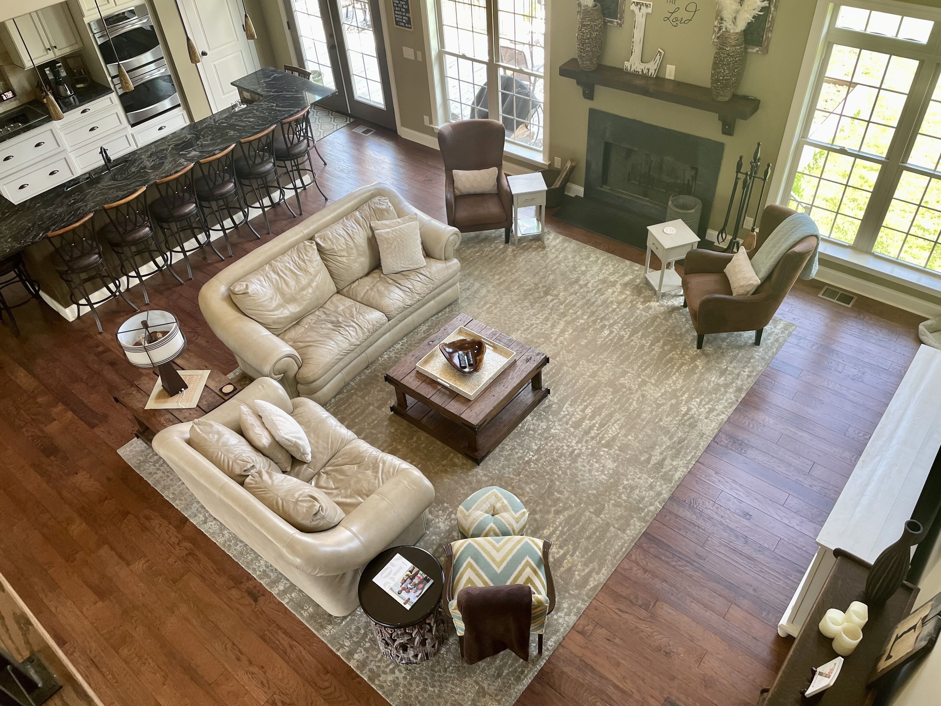 Beautiful Spacious Country Home, Relaxing Atmosphere located 1.5m from I-85. 