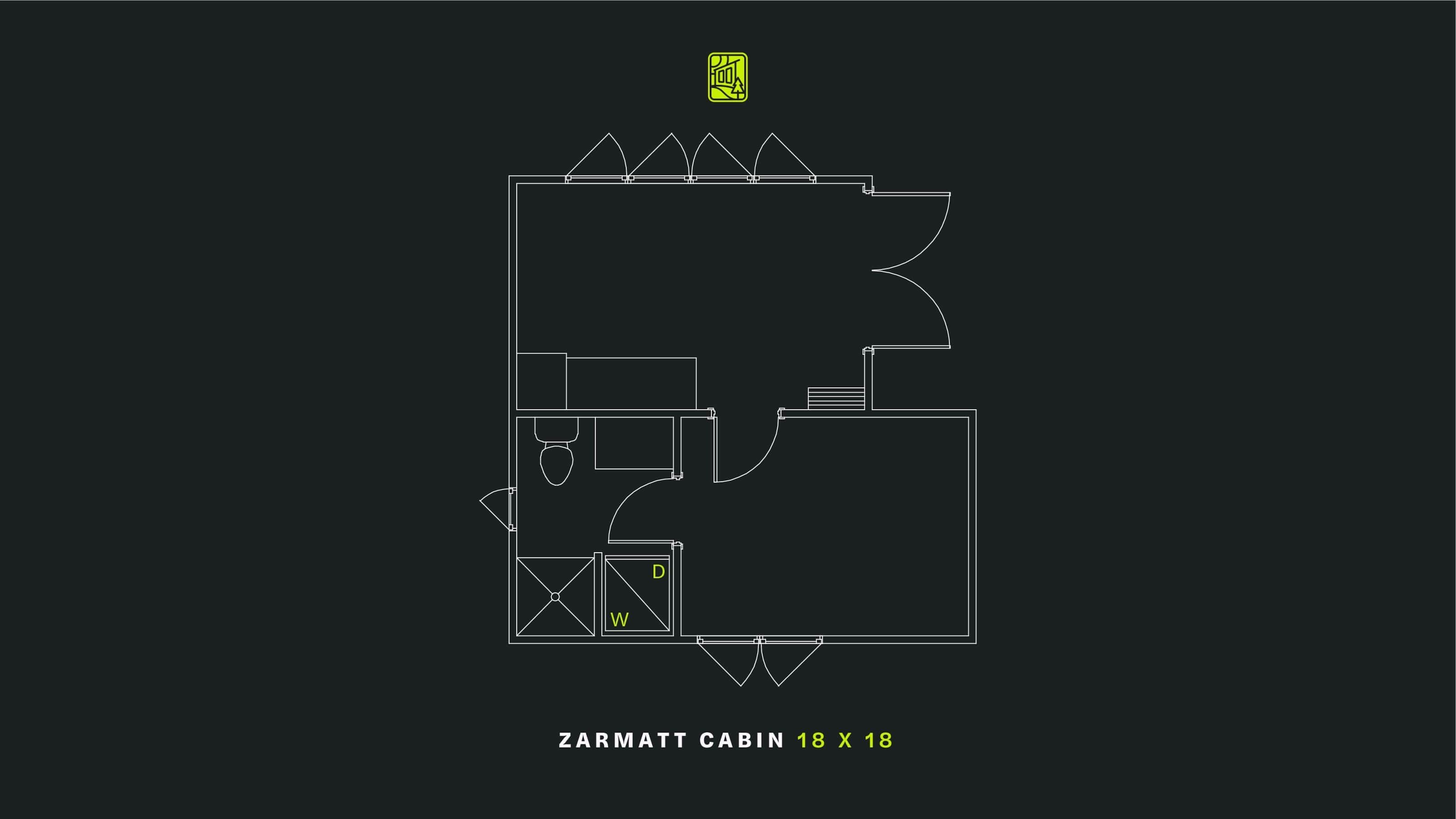 zermatt tiny loft cabin 9