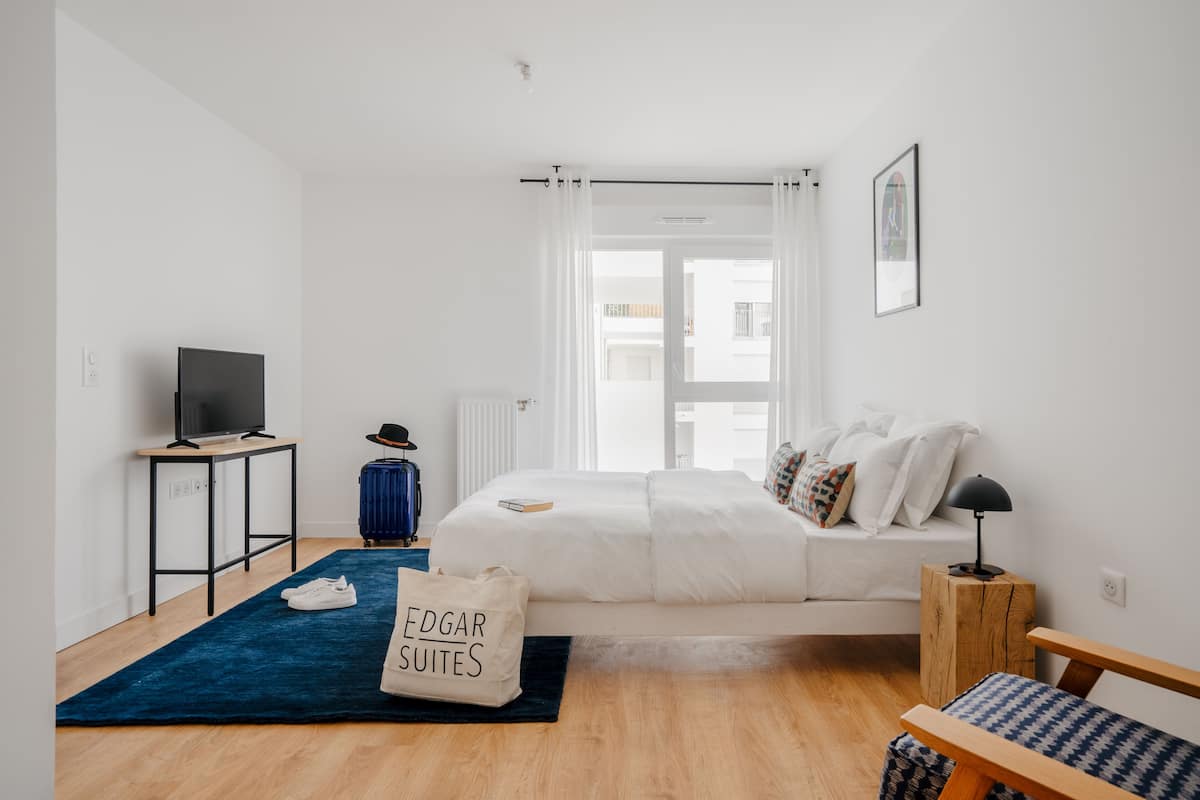 1 chambre, literie de qualité supérieure, décoration personnalisée