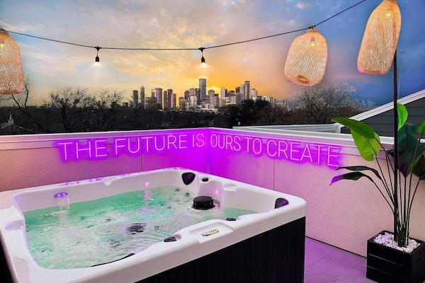 Bain à remous extérieur