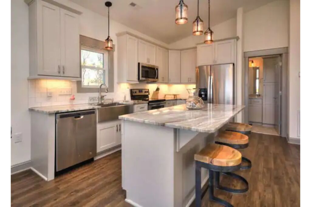 Walk to the beach or kayak and fish on the Davis Canal!