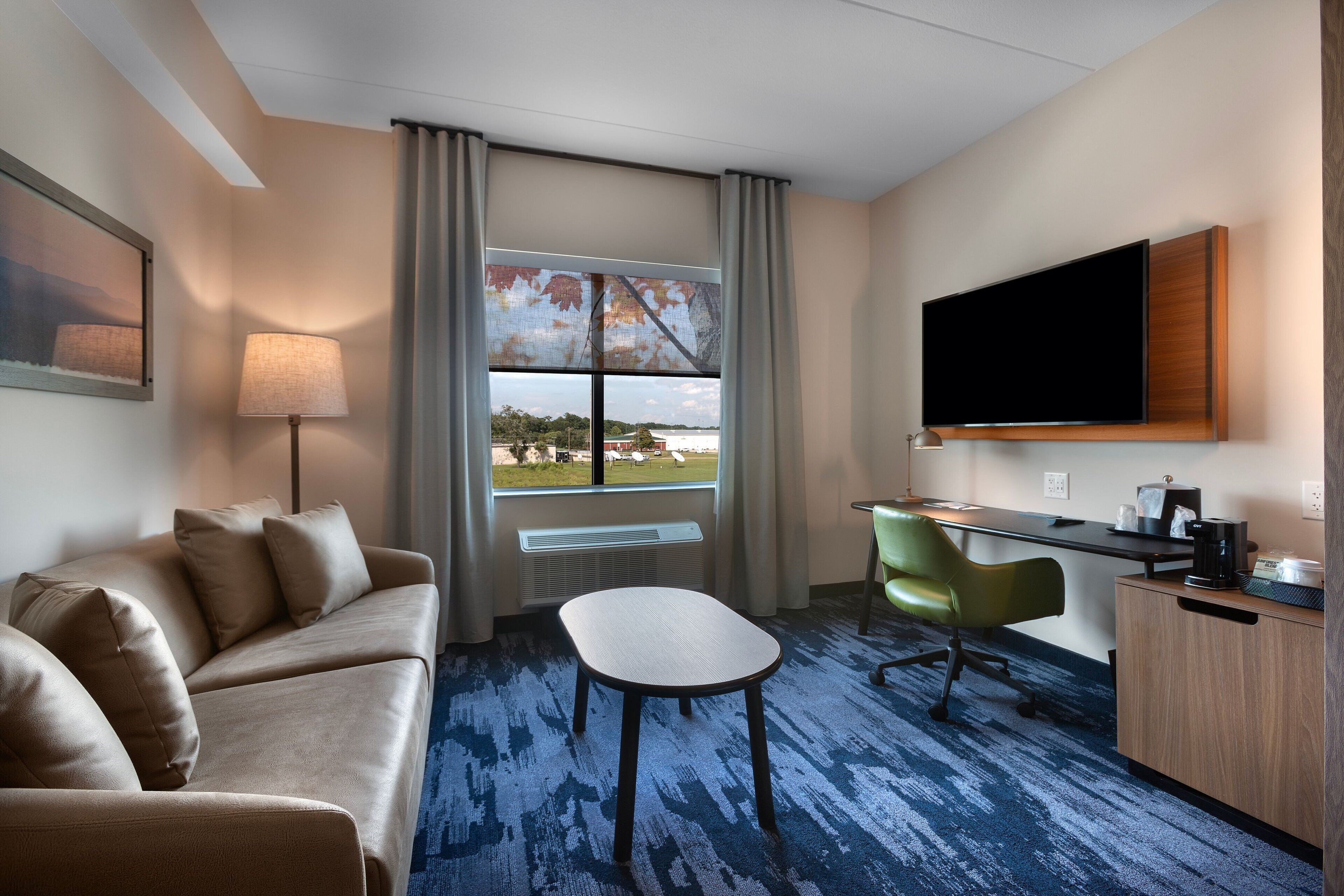 32-inch Smart TV with cable channels