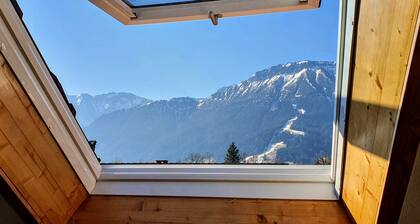 Familienfreundliche 3-Zimmer-Ferienwohnung mit Alpenblick in Pfronten Mitte