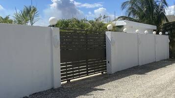 Voorkant van accommodatie