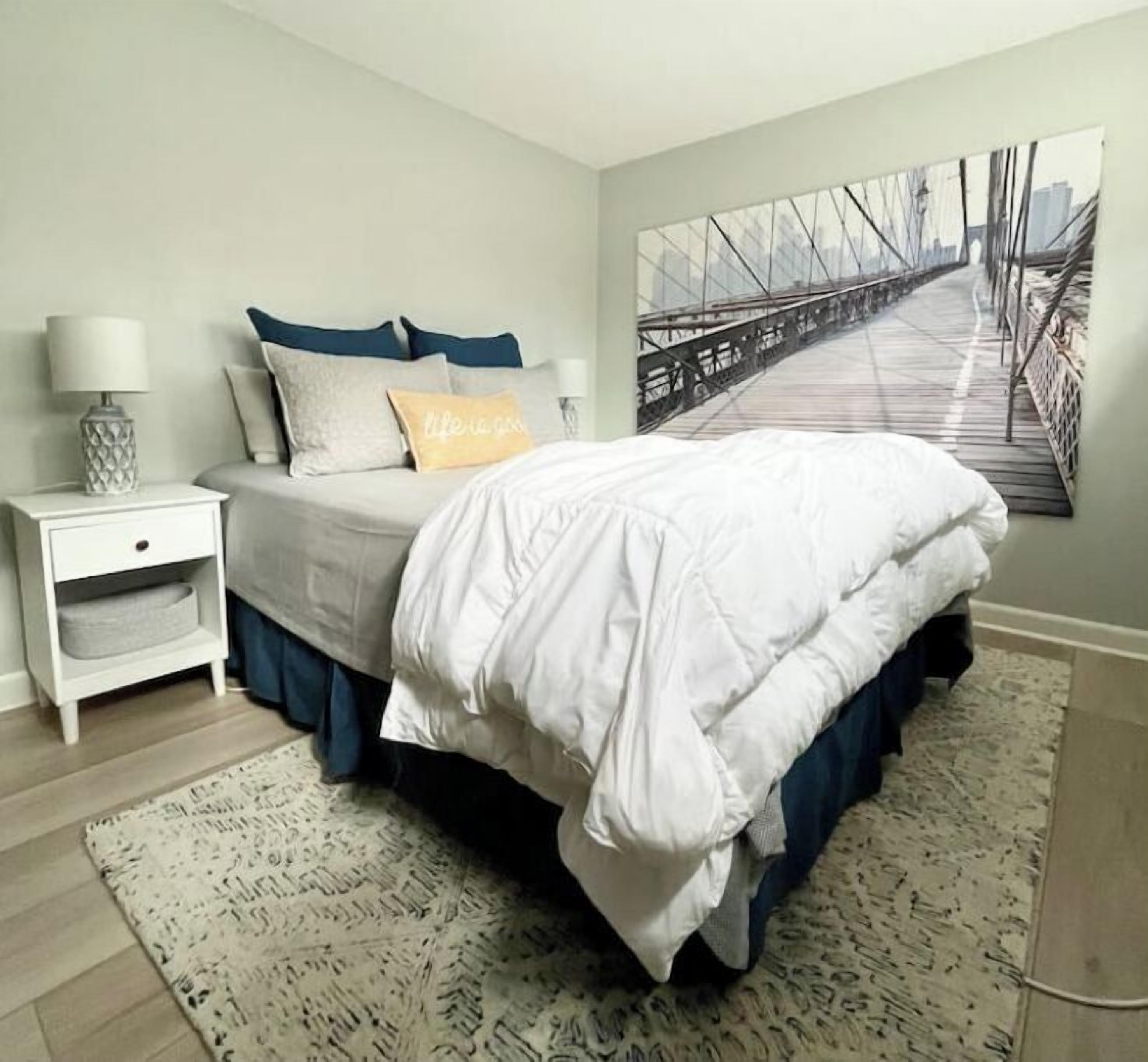 1 habitación, escritorio, wifi gratis y ropa de cama 