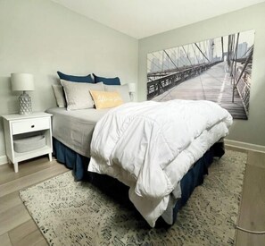 1 bedroom, desk, free WiFi, bed sheets