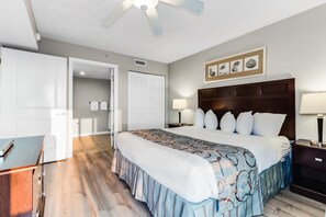 2 bedrooms, iron/ironing board, free WiFi, bed sheets - 2BR- 14th floor South side Angled Oceanview Condo| Free Parking| Resort Access| (North Myrtle Beach)