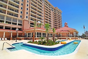 Indoor pool, a heated pool