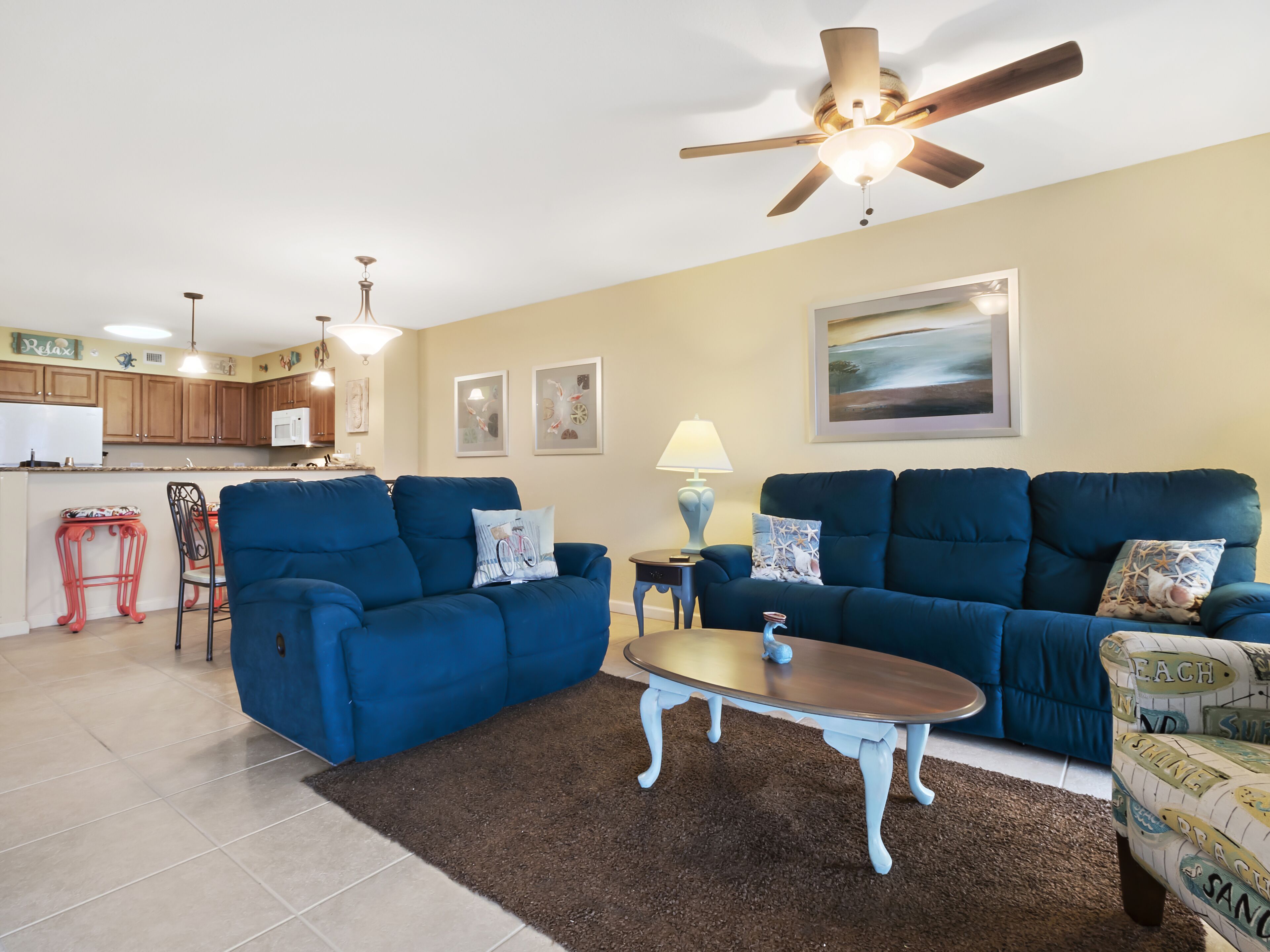 3BR- 15th floor- Lake & Golf View condo|Short walk to beach| Resort Access|