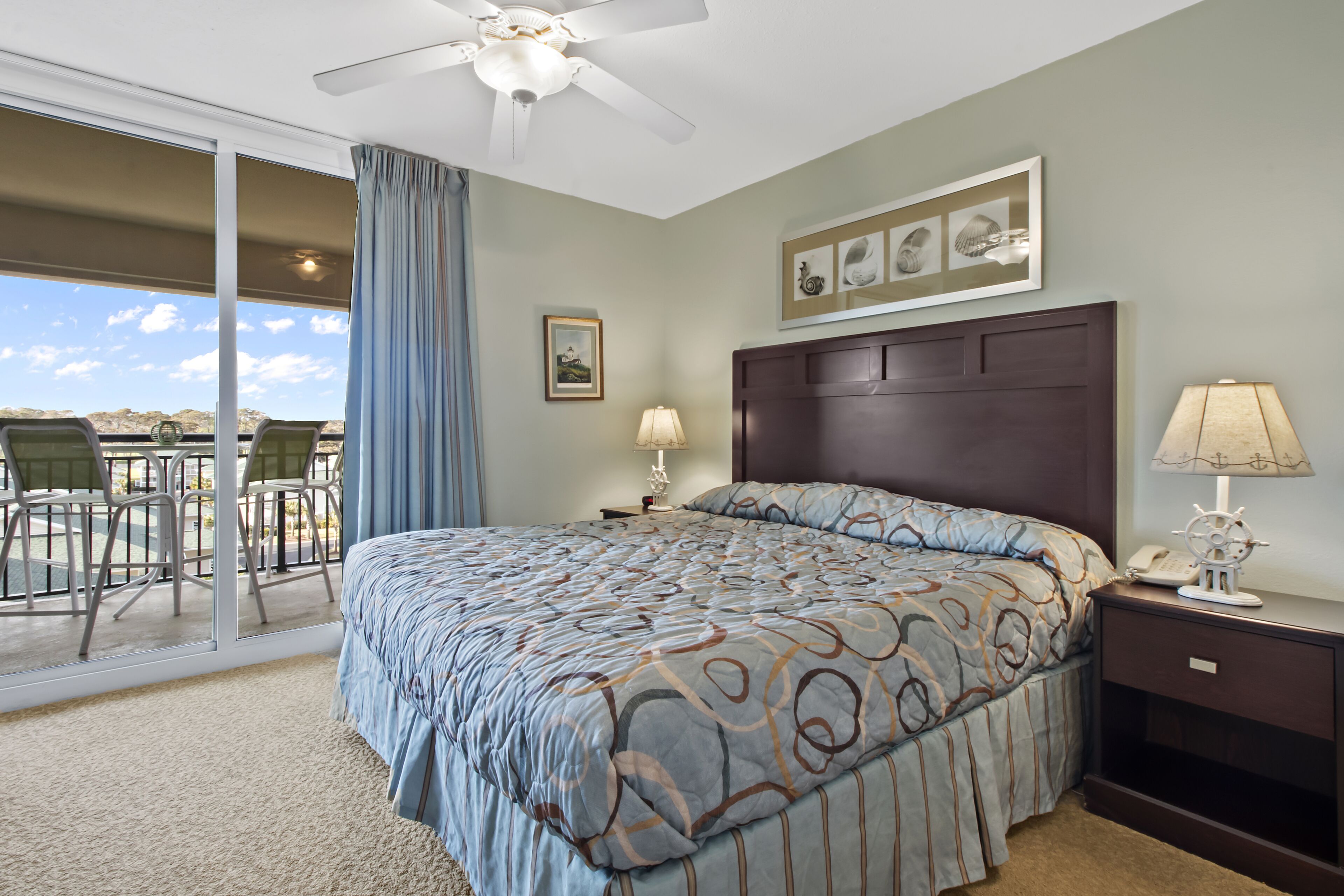 3BR- 6th floor- Lake & Golf View condo|Short walk to beach| Resort Access|