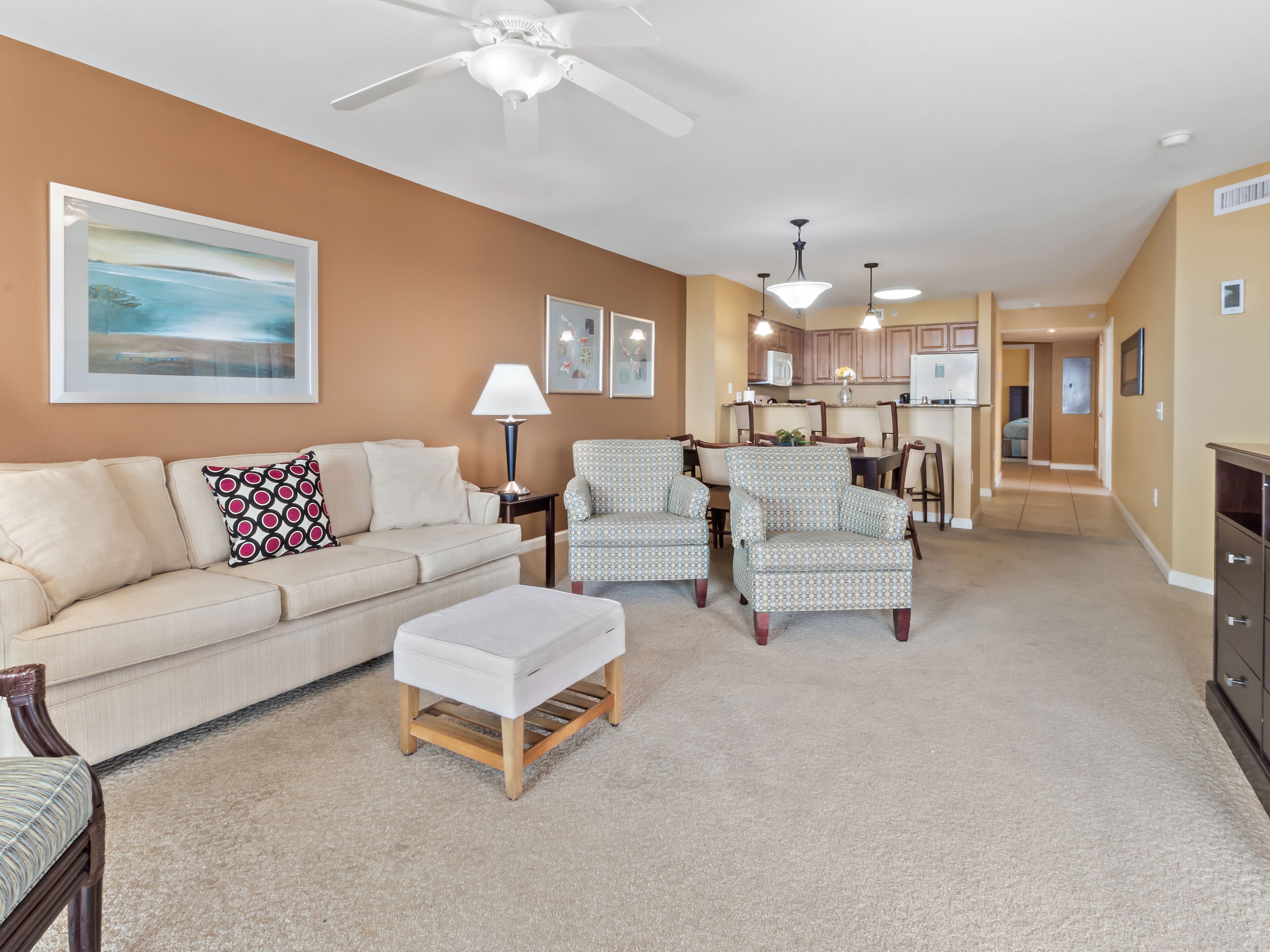 3BR- 6th floor- Oceanview North Front Corner Condo