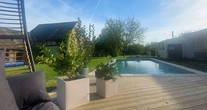 House with spa and pool - Loiret Spa