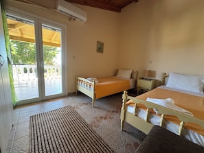 Family Apartment | 3 bedrooms, in-room safe, iron/ironing board, free WiFi