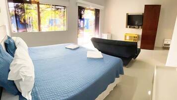 Habitación cuádruple familiar | Insonorización, tabla de planchar con plancha y wifi gratis