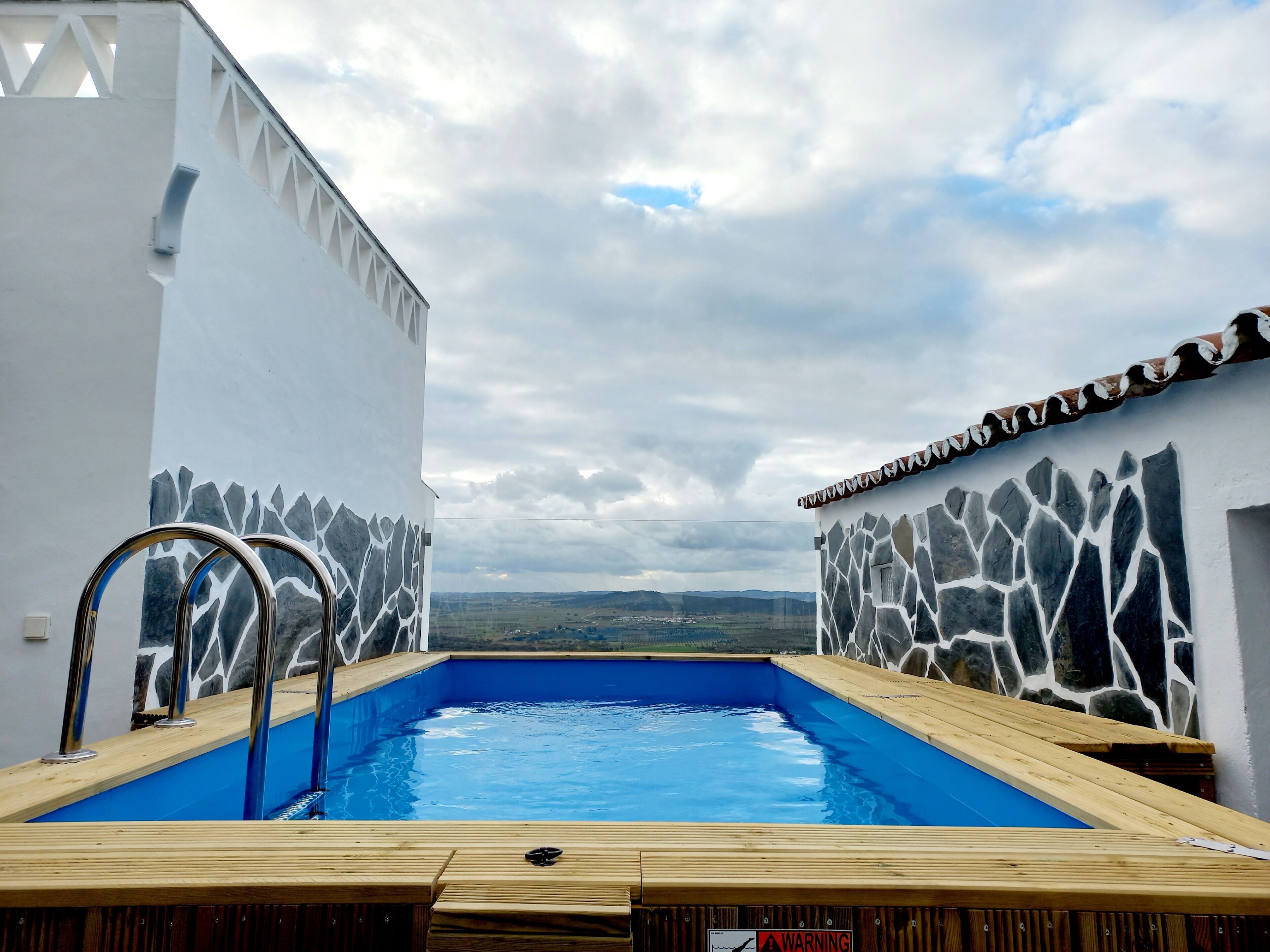 Seasonal outdoor pool