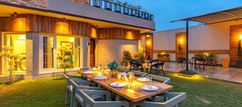 StayVista at D Amour w/ Lawn, BBQ & WIFI Amritsar