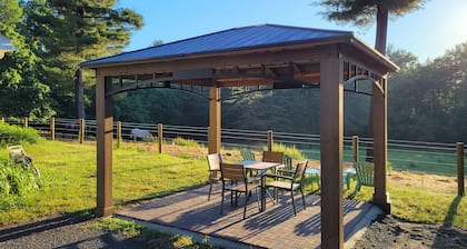 Serene 1-bedroom suite on 65 acre horse property