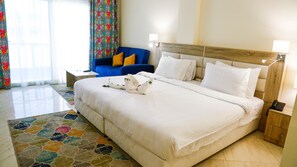 Minibar, in-room safe, desk, blackout drapes