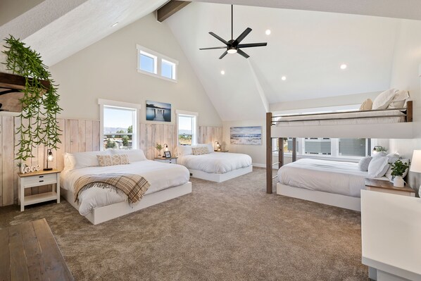 10 habitaciones, wifi gratis y ropa de cama