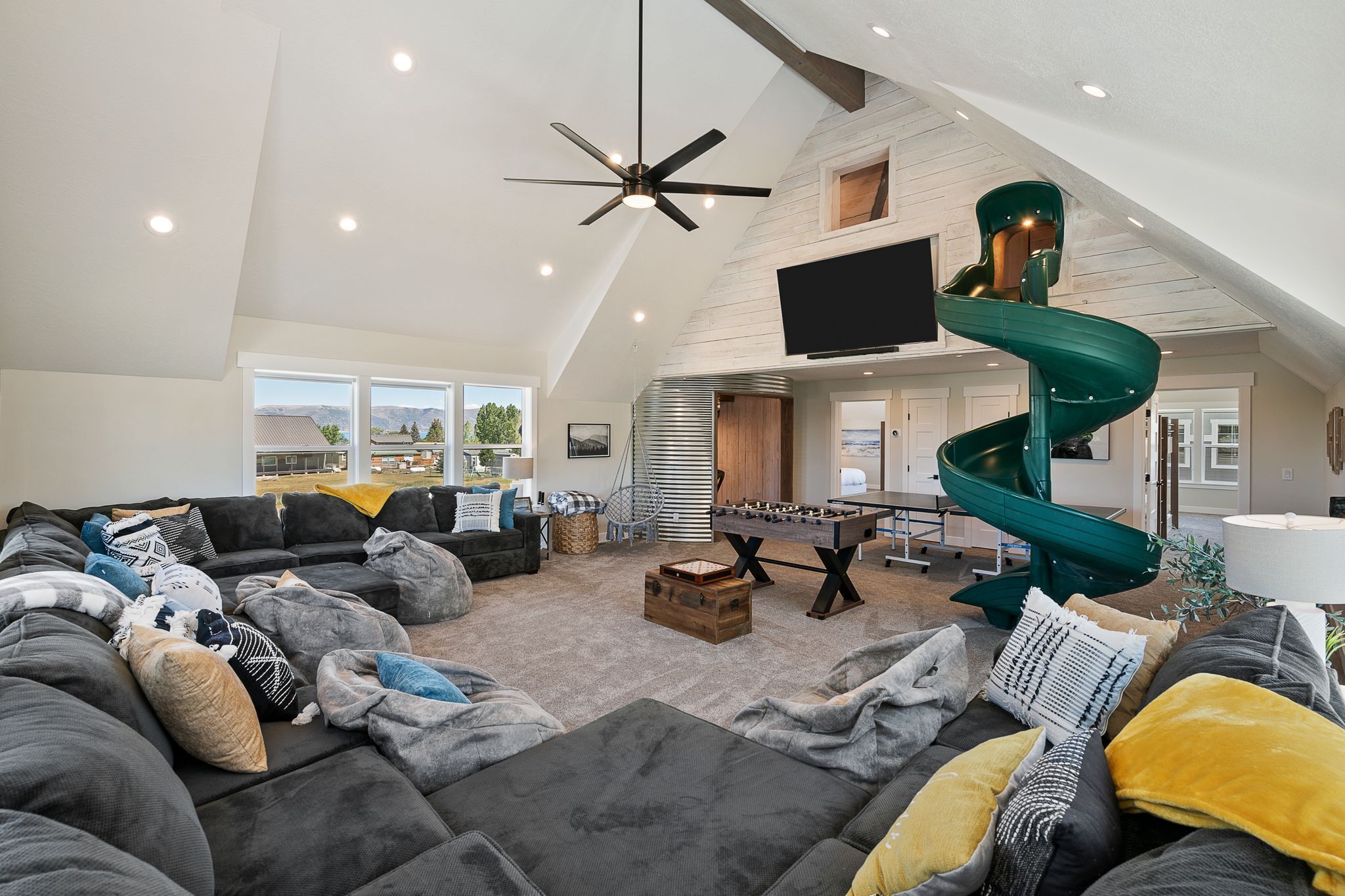 The Silo and the Barn at Bear Lake w/POOL (Sleeps 51) by BLLR