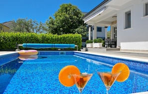 Piscine chauffée