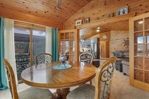 Dining - Lakefront! Pine Cone Cottage on Lake McKinley NEW (Spooner)