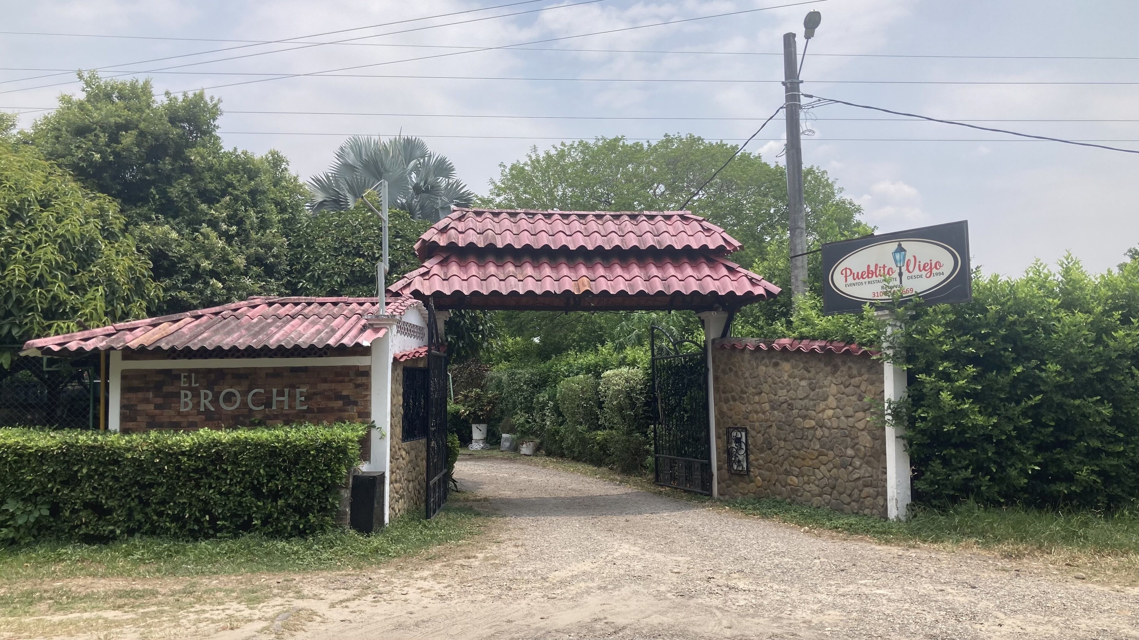 Façade de l’hébergement