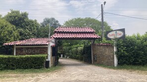 Façade de l’hébergement