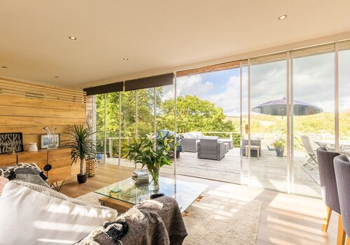 Tranquility for 2 on the banks of the River Teifi...