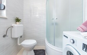 Shower, hair dryer