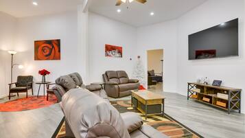 TV, DVD player, offices, printers
