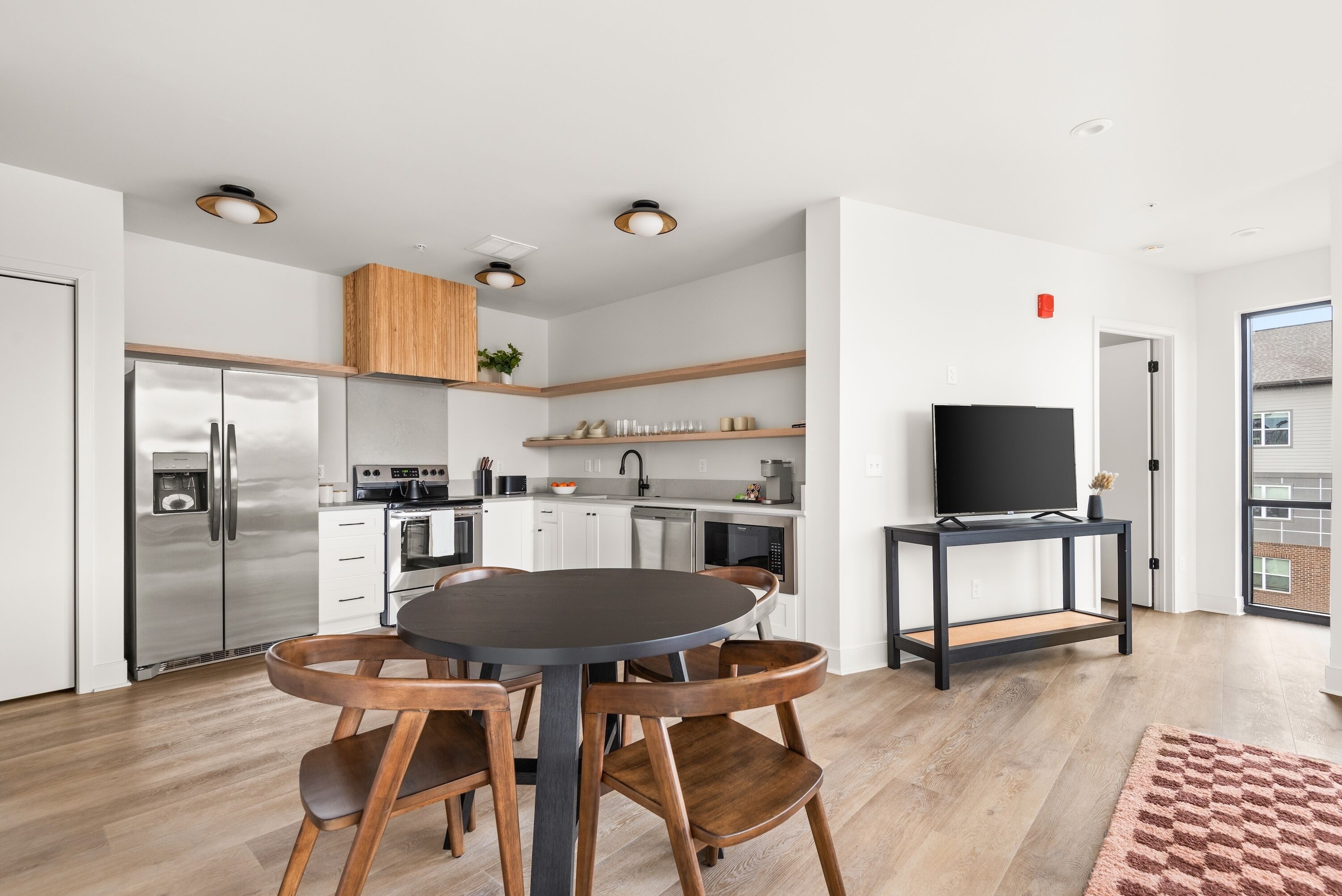 Repas dans la chambre