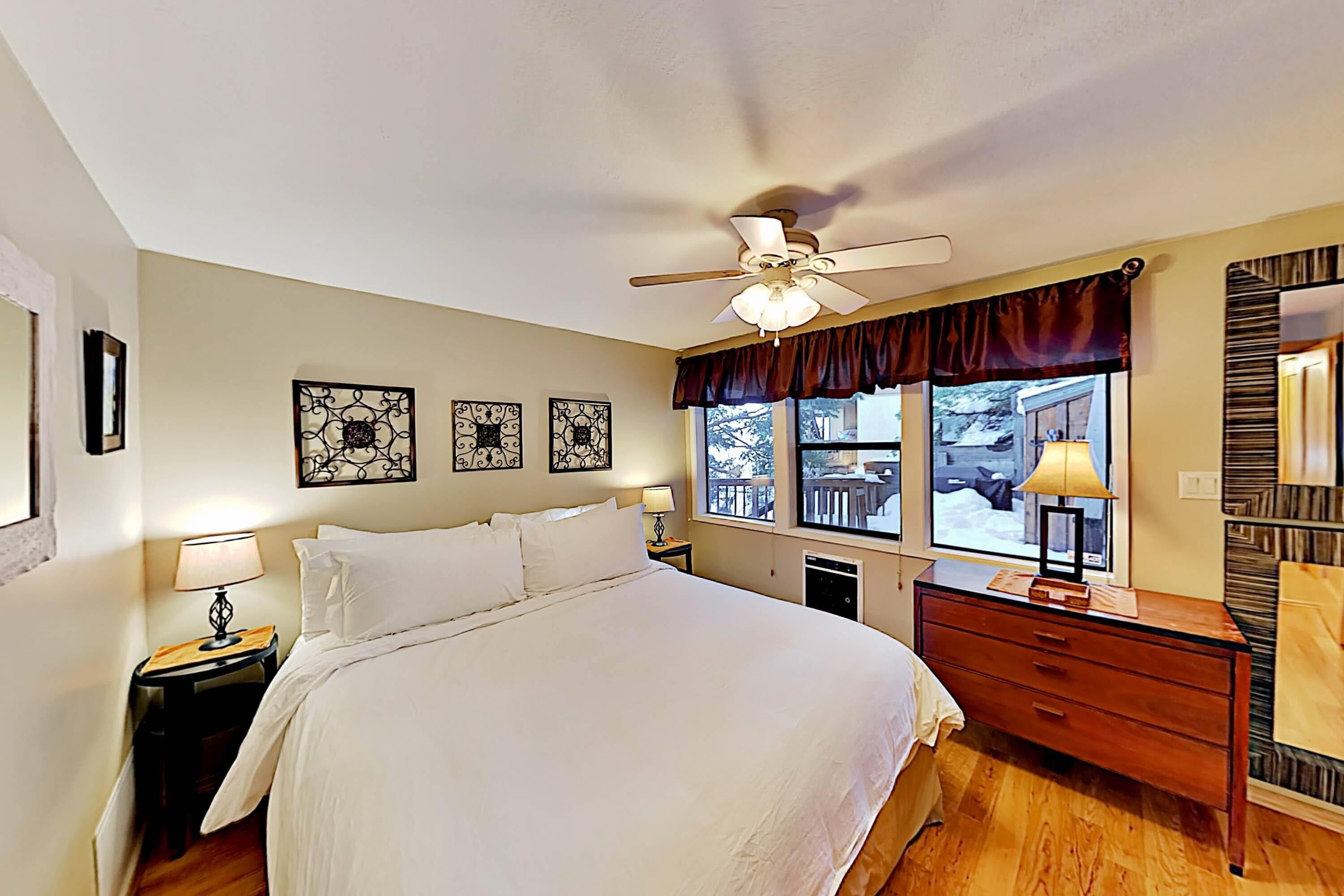 Rare Tahoe lakefront rental with amazing views and a pier. 