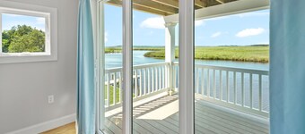 Creek House | Luxury Waterfront Estate w/ Docks, Balconies, Firepit & Free Resort Pool + Amenities