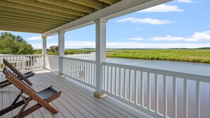 Property grounds - Creek House | Luxury Waterfront Estate w/ Docks, Balconies, Firepit & Free Resort Pool + Amenities (Temperanceville)