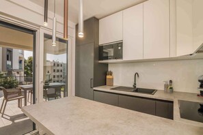 Private kitchen - Holiday apartment on the ground floor (Njivice)