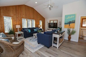 TV, Netflix, DVD player, streaming services