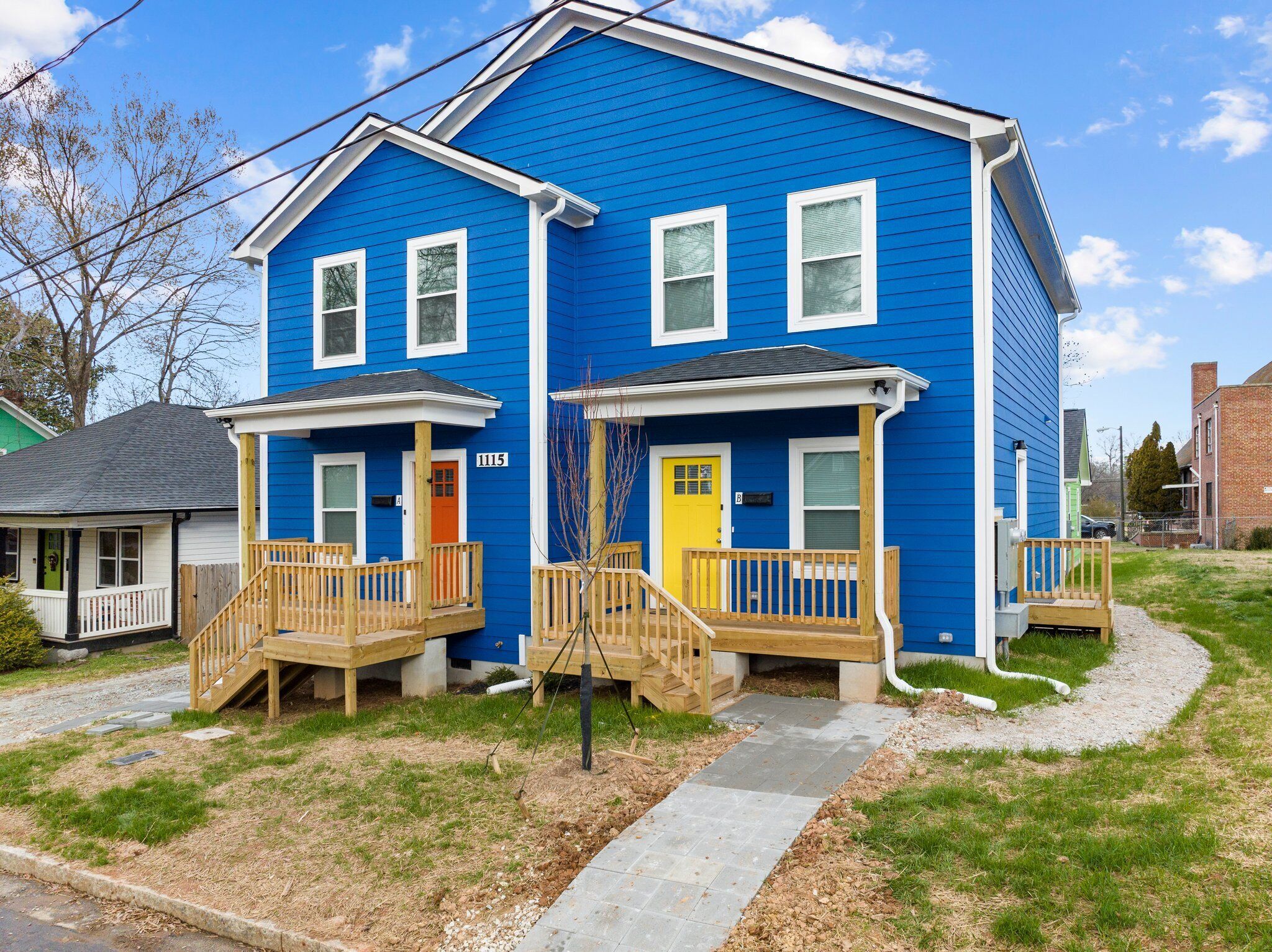 New Townhome -near Downtown, DPAC, Food - Unit B