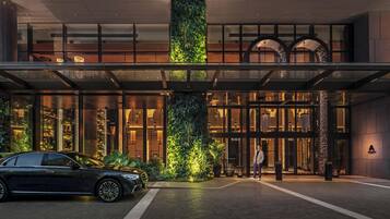 Voorkant van accommodatie