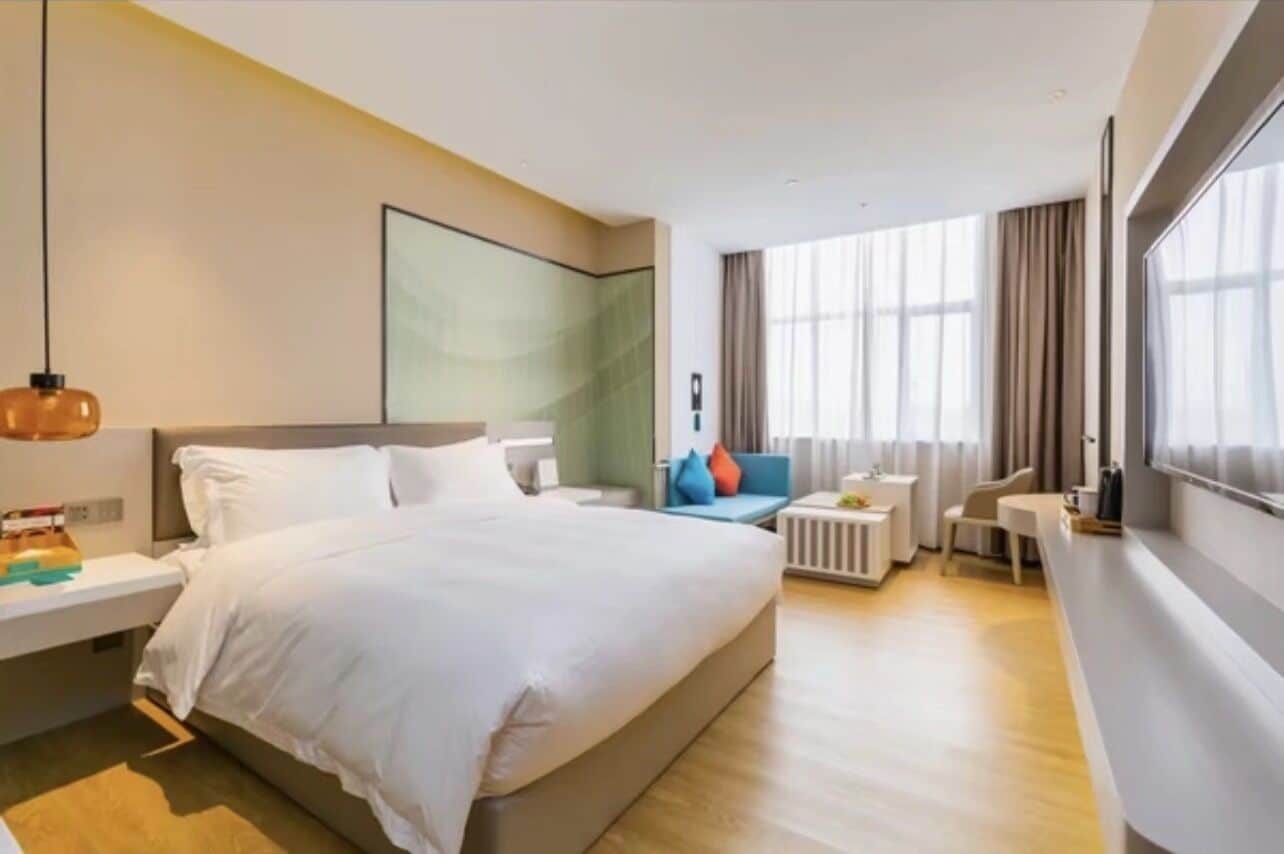 Business Single Room | Langsir/tirai gelap terus, seterika/papan seterika, Wi-fi percuma 