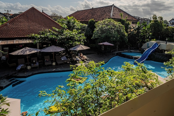 2 Bedroom Interconnecting Pool View | Balcony view