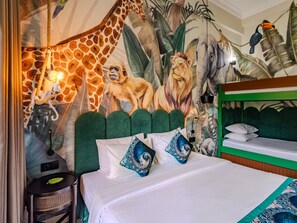 Family Safari Room | Minibar, escritorio, insonorización y wifi gratis