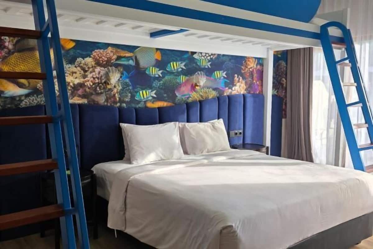 1 chambre, minibar, bureau, chambres insonorisées