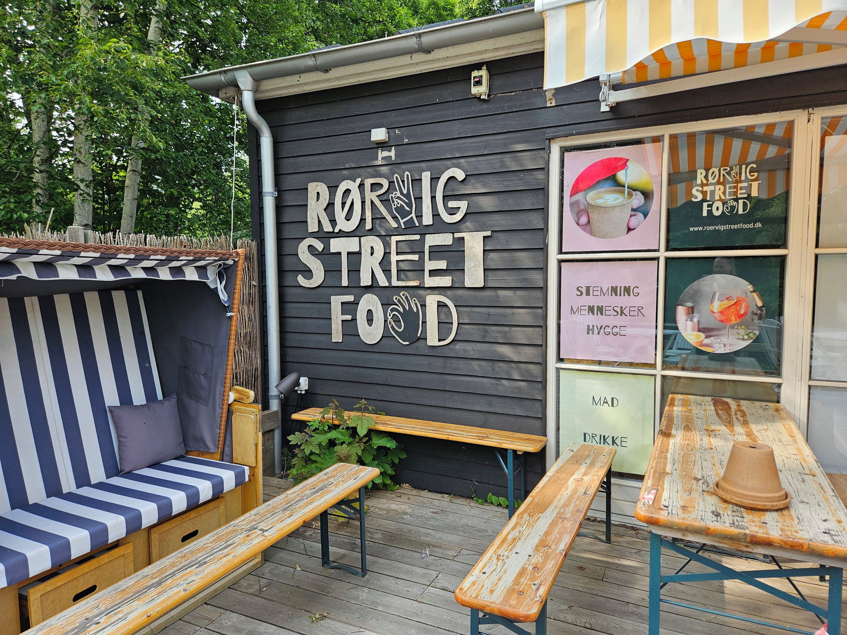 Udendørs spisemuligheder