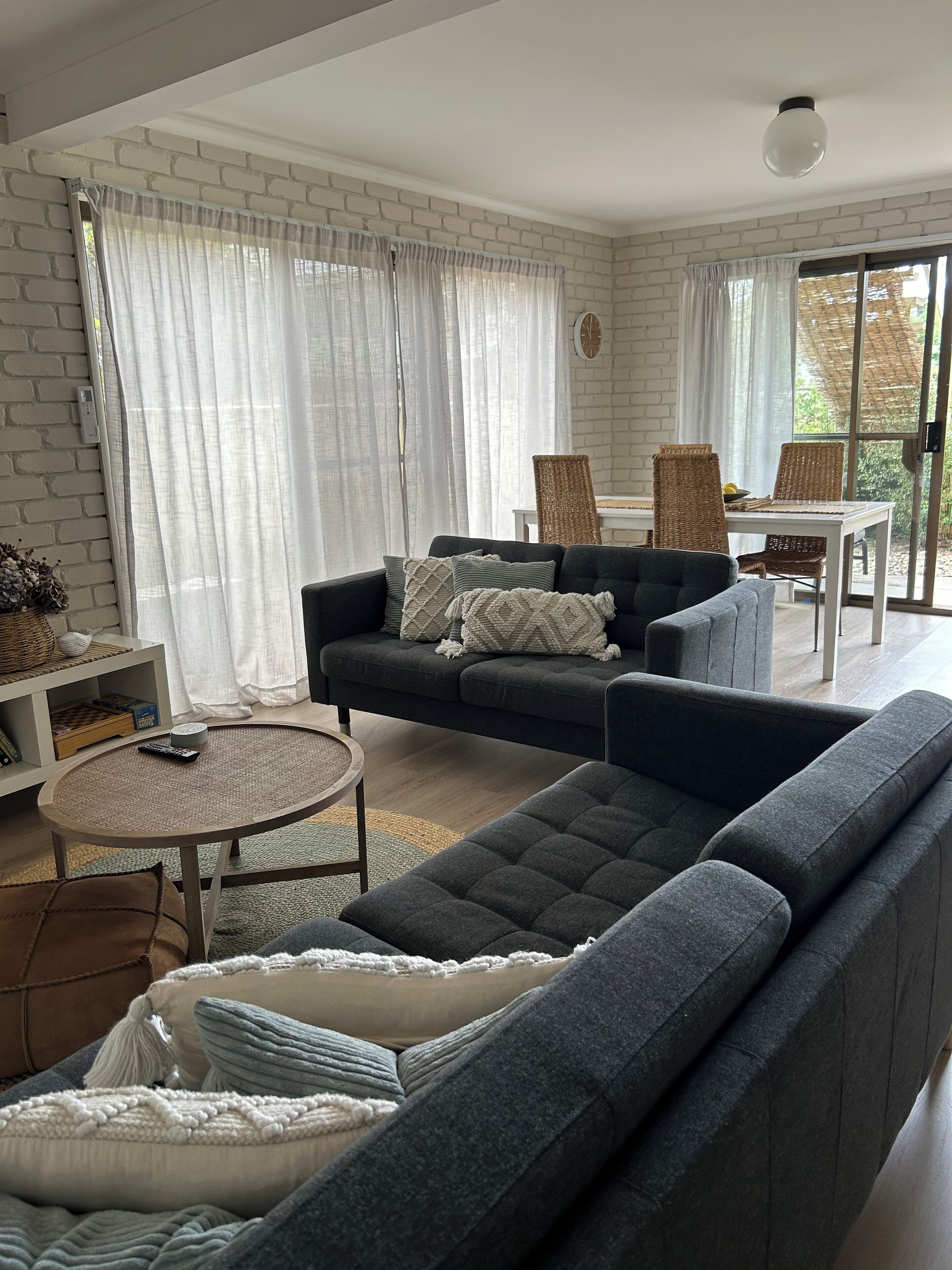 TV connectée, cheminée